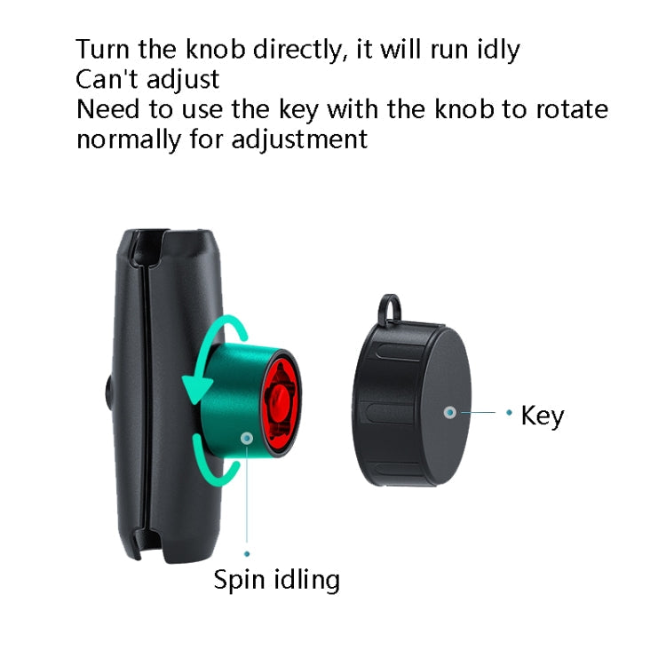 Bike Bracket Anti-Theft Fittings M6 Five-Star Anti-Theft Nut Reluova