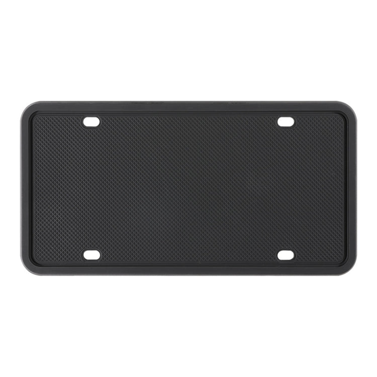 2 Sets Waterproof Rustproof Non-damaging Car Paint Silicone License Plate Frame-Reluova