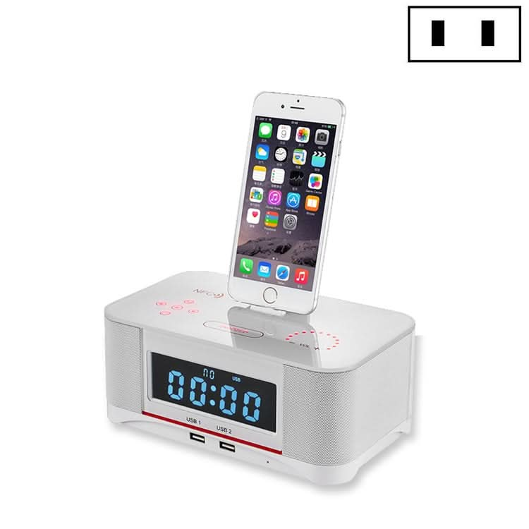 A8 Charging Base Audio NFC Bluetooth Speaker Alarm Clock