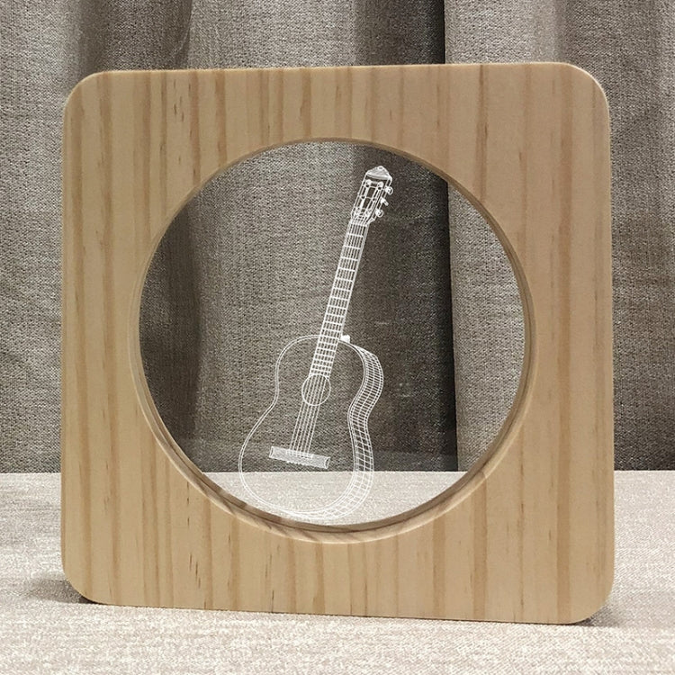 FS-A3272W Guitar Musical Instrument Solid Wood Frame Night Light My Store