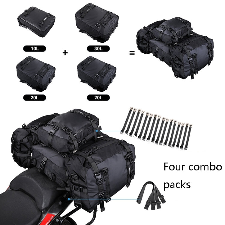 Rhinowalk Multi-Function Motorcycle Rear Seat Bag Combination Rear Shelf Pannier ÎҵÄÉ̵ê