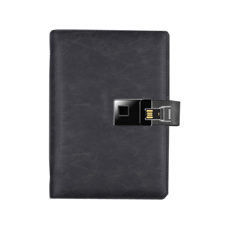 A5 Multi-Function Fingerprint Unlocking Notebook Can Record 10 Fingerprints My Store