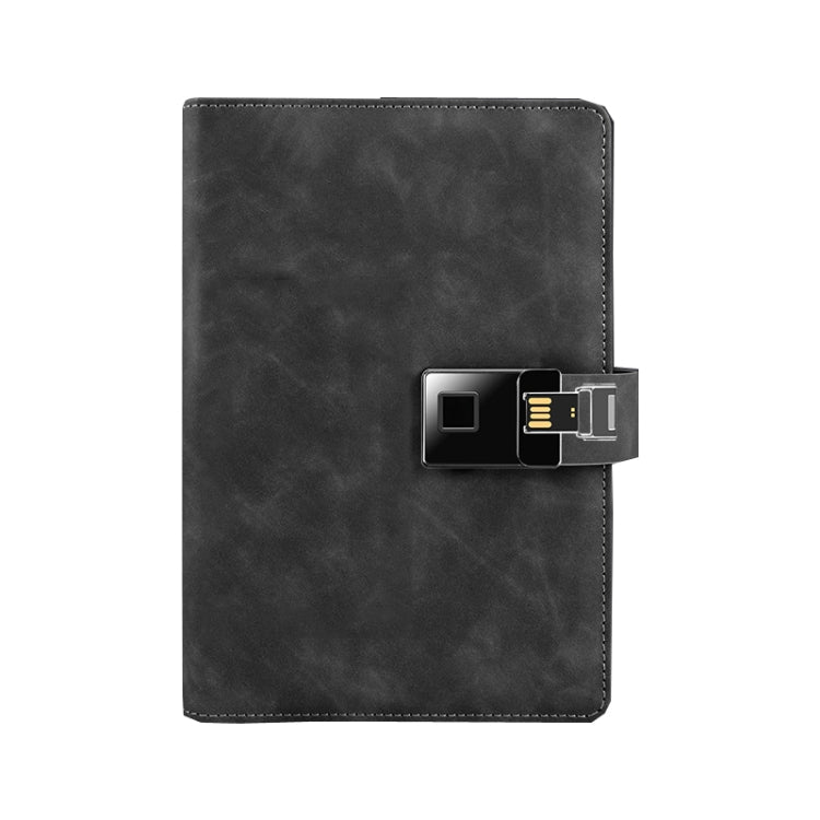 A5 Multi-Function Fingerprint Unlocking Notebook Can Record 10 Fingerprints My Store