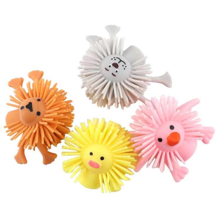 20 PCS TPR Small Animal Finger Doll Soft Rubber Kindergarten Hand Puppet Toys, Random Color and Style Delivery-Reluova