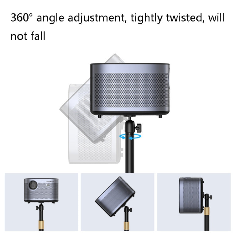 Xiaotian Desktop Metal Projection Machine Bracket Liftable Telescopic Holder, Style: