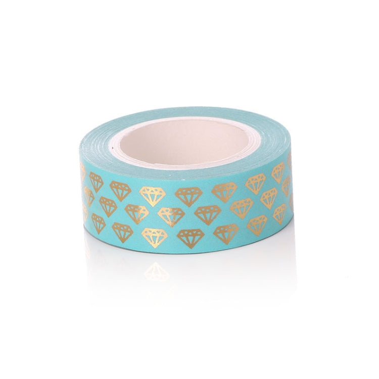 8 Rolls / Set Simple Basic Material Stamping Paper Tape Hand Ledger Decoration Sticker My Store