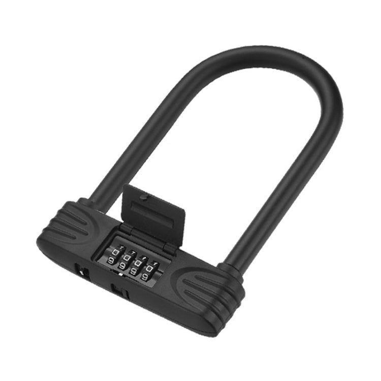 Bold Steel U-Shaped Bicycle Password Lock Motorcycle Electric Car Anti-Theft Password Lock