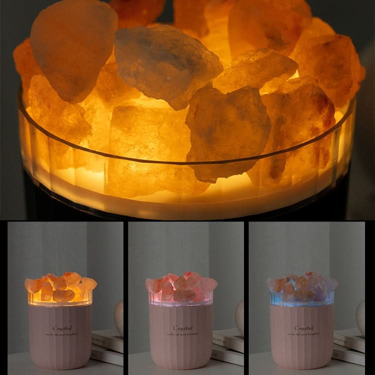 A07 Crystal Salt Humidifier USB Charging Home Aromatherapy Humidifier-Reluova