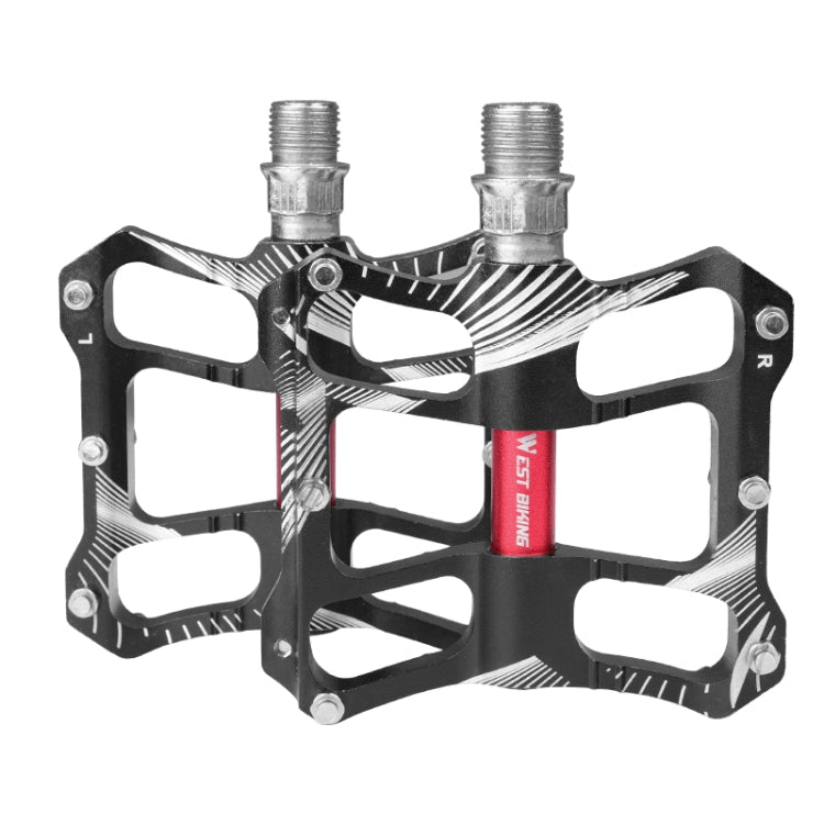 WEST BIKING YP0802080 Bicycle Aluminum Alloy Pedal Riding Foot Pedal Bicycle Accessories Reluova