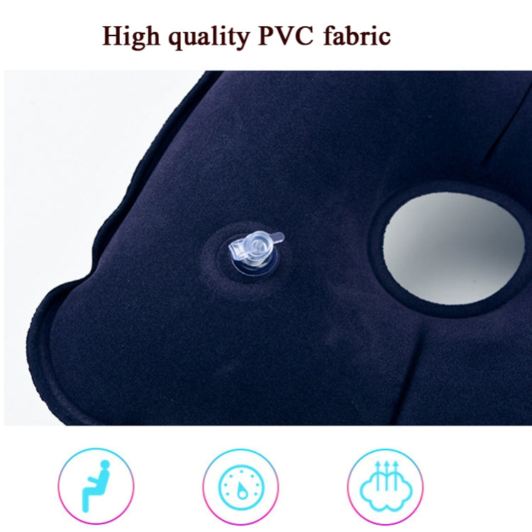 Anti-Decubitus Inflatable Cushion Pregnant Women Elderly Health Care Cushion,Style: Square Blue My Store