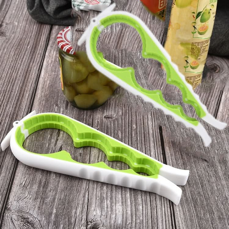 Multifunctional Silicone Non-Slip Bottle Opener Household Safety Can Opener Reluova