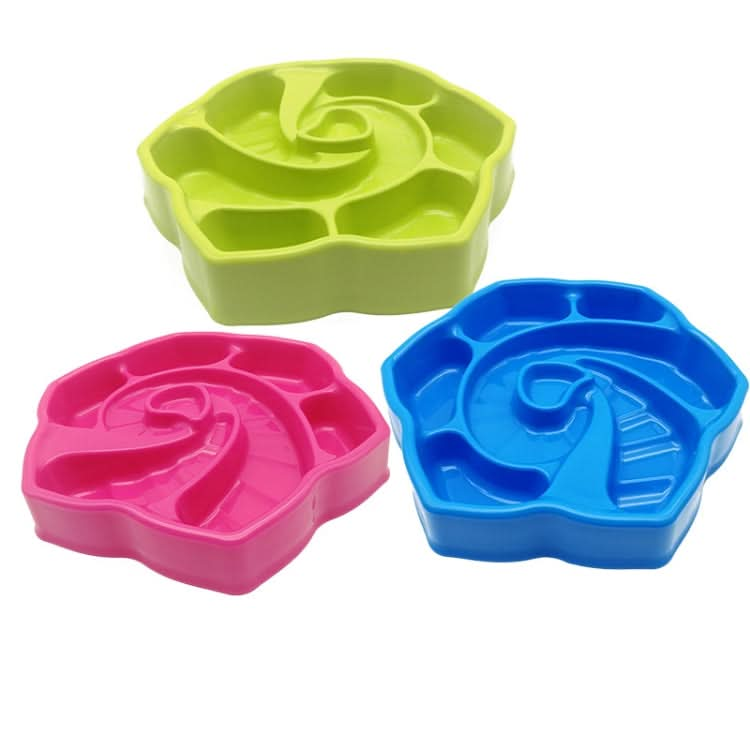 Pet Conch-Shaped Slow Food Bowl Choking-Proof Food Box For Dogs & Cats Random Colour Delivery - Reluova