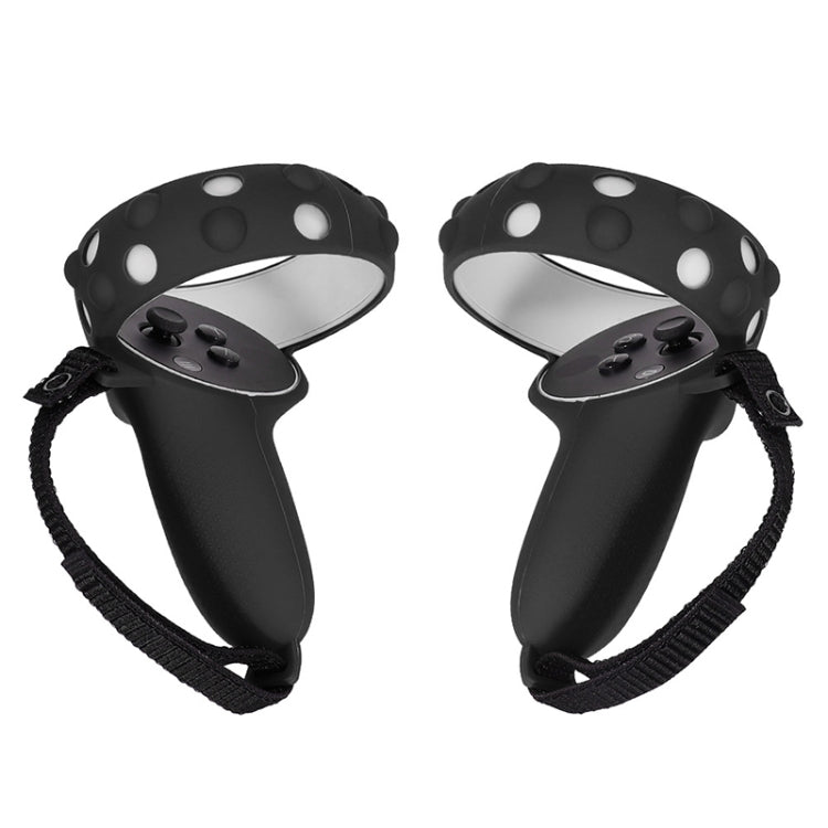 2 Sets GS092 Handle Controller Silicone Protective Cover Anti-Fall And Anti-Lost All-Inclusive Cover For Oculus Quest 2