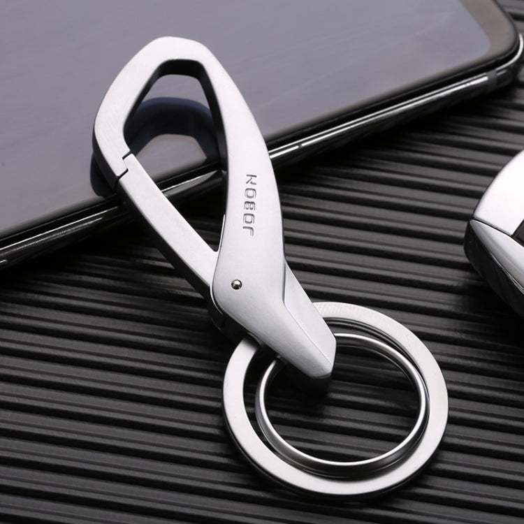 JOBON ZB-197 Car Waist Hanging Keychain Double Ring Metal Keychain ÎҵÄÉ̵ê