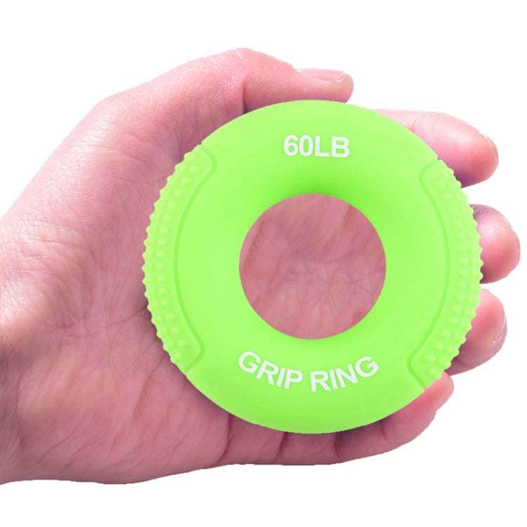 Silicone Gripper Finger Exercise Grip Ring, Specification: 60LB(Dot Orange) Reluova