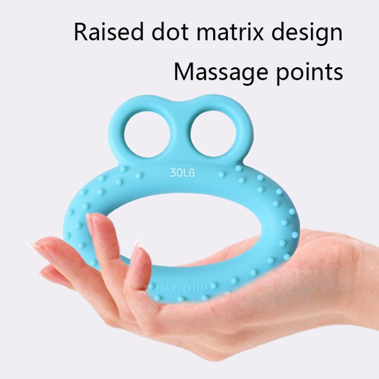 MAXSOINS MXO-DOUBLE-001 Frog Shape Finger Grip Training Device Finger Grip Ring