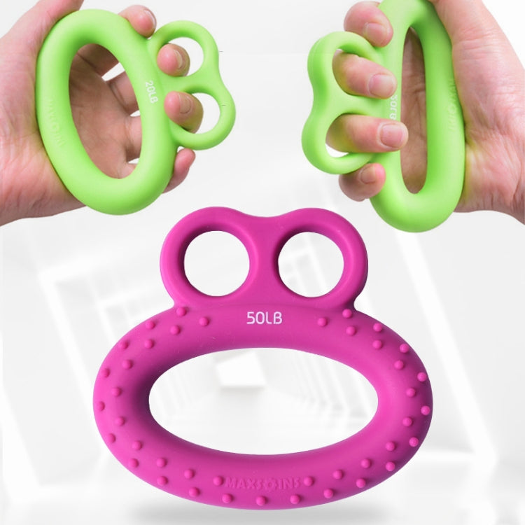 MAXSOINS MXO-DOUBLE-001 Frog Shape Finger Grip Training Device Finger Grip Ring