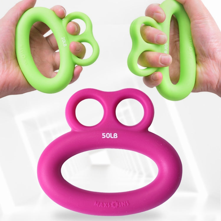 MAXSOINS MXO-DOUBLE-001 Frog Shape Finger Grip Training Device Finger Grip Ring