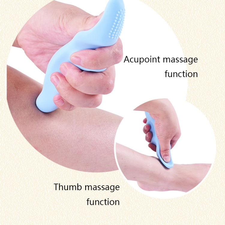 Silicone Thumb Bump Massager Muscle Relaxation Massage Fascia Device Reluova