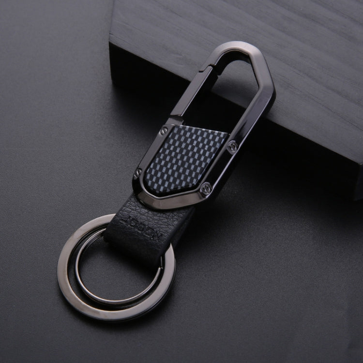 JOBON ZB-106A Business Men Metal Keychain Double Loop Car Pendant Keychain ÎҵÄÉ̵ê