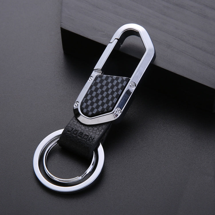 JOBON ZB-106A Business Men Metal Keychain Double Loop Car Pendant Keychain ÎҵÄÉ̵ê