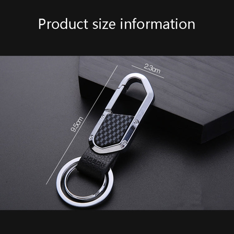 JOBON ZB-106A Business Men Metal Keychain Double Loop Car Pendant Keychain ÎҵÄÉ̵ê