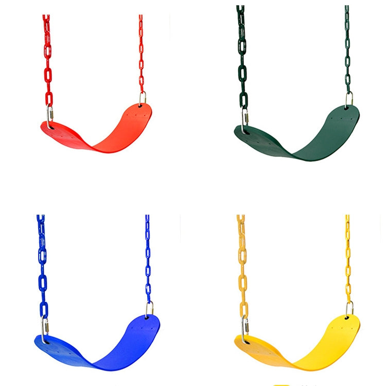 Indoor And Outdoor Children Fitness EVA Soft Board Swing With Chain,Random Color Delivery Reluova