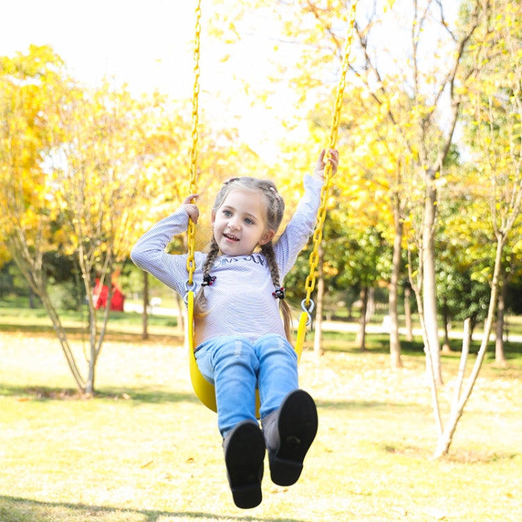 Indoor And Outdoor Children Fitness EVA Soft Board Swing With Chain,Random Color Delivery Reluova