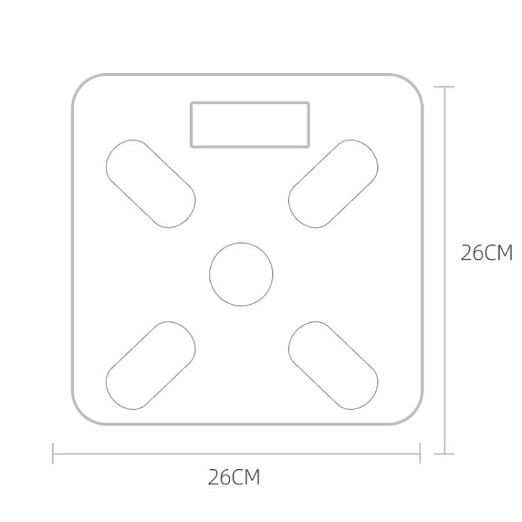 Smart Bluetooth Weight Scale Home Body Fat Measurement Health Scale, Series 1 My Store