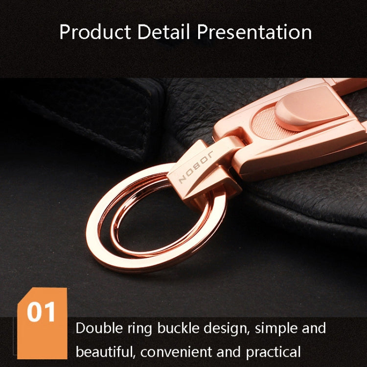 JOBON ZB-071 Men Waist Hang Keychain Simple Car Key Chain Pendant Keychain