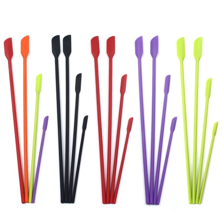 4 in 1 Silicone Mini-Pointed Scraper Lengthening Cosmetic Bottle Scraper Jam Spatula Set-Reluova