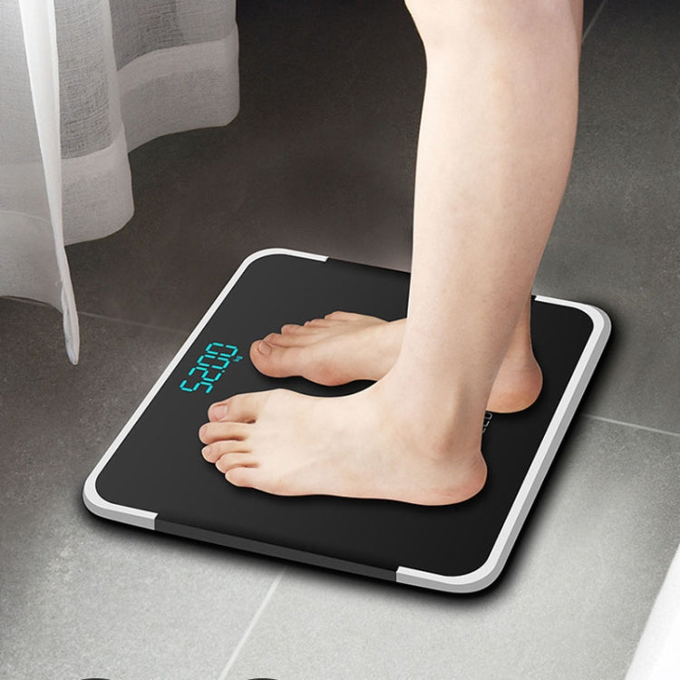 AOHANG7 USB Weight Scale With LED Hidden Screen Tempered Glass Body Scale My Store