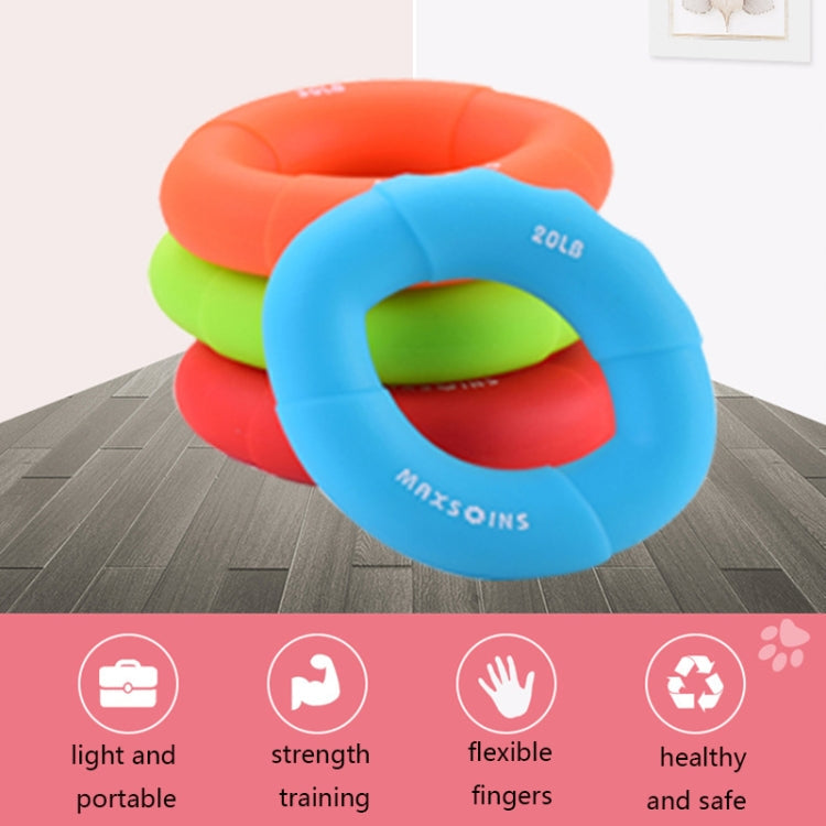 MAXSOINS MXO-7562KD Children Silicone Grip Device Olive Shape Rehabilitation Finger Grip Ring Reluova