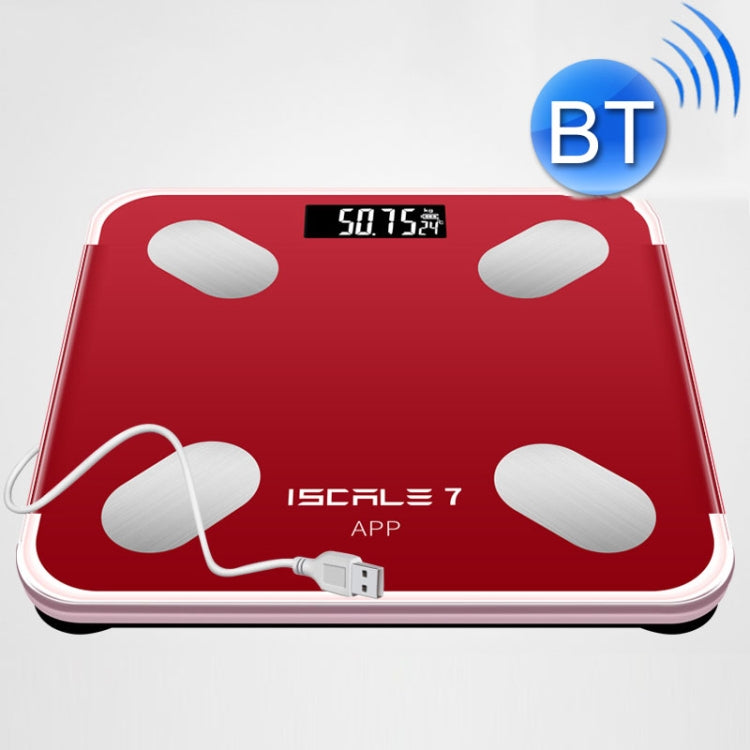 ISCRLE7 Smart Weight Scale Bluetooth Body Fat Measuring Instrument