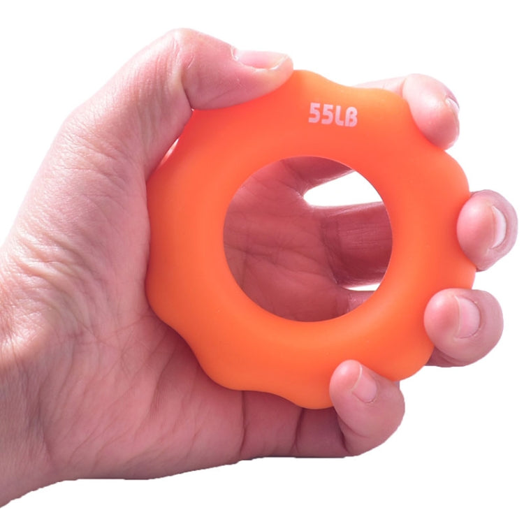 Silicone Finger Marks Grip Device Finger Exercise Grip Ring, Specification: 15LB (Green)