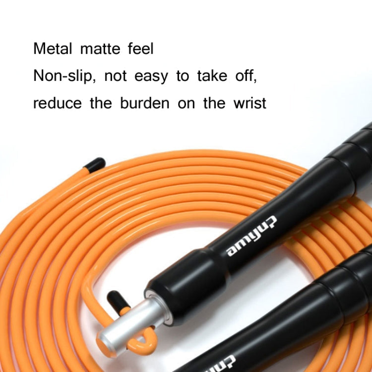 AMYUP Adjustable Bearing Anti-winding PVC Steel Wire Skipping Rope, Cable Length: 3m Reluova