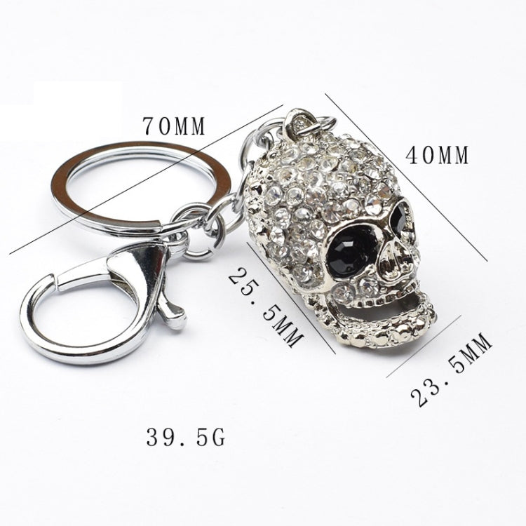 2 PCS Shining Skull Keychain Bag Hanging Jewelry-Reluova