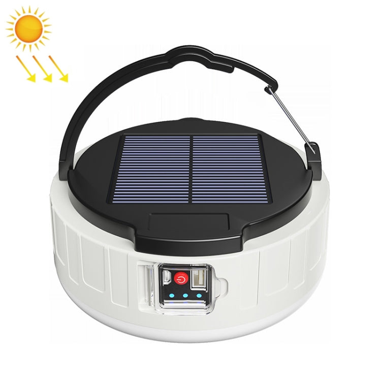 HB208 Solar Power 10W 37 LED Household Emergency Light Mobile Night Market Light Camping Light My Store