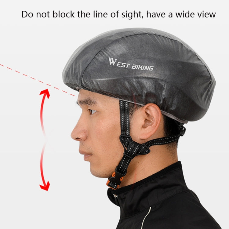 WEST BIKING YP0708080 Mountain Road Bike Cycling Helmet Windproof Dustproof Reflective Rainproof Cover