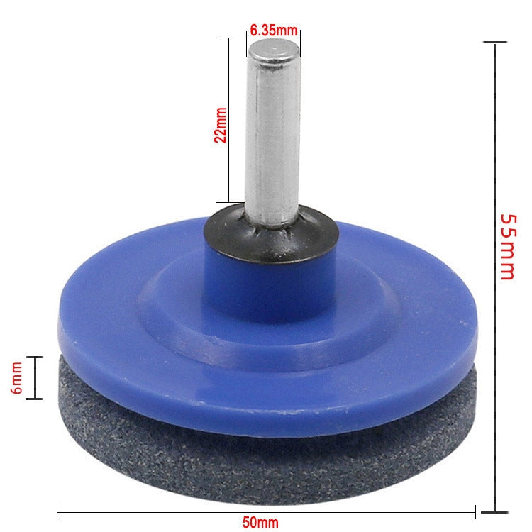 6 PCS Grinding Stone Industrial Electric Sharpener Mower Grinding Tool Wear Resistant Grinding Head