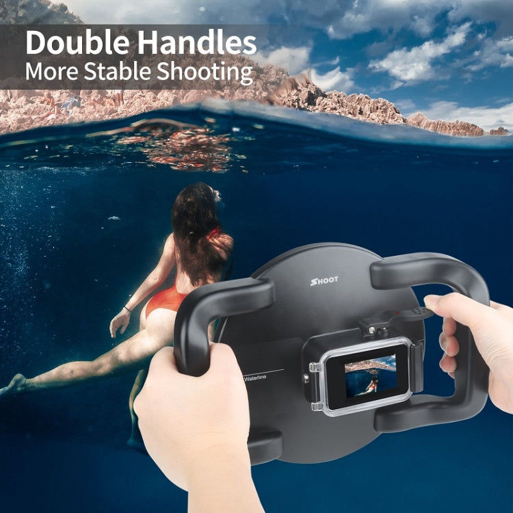 SHOOT XTGP559 Dome Port Underwater Diving Camera Lens Transparent Cover Housing Case For GoPro HERO9 Black My Store