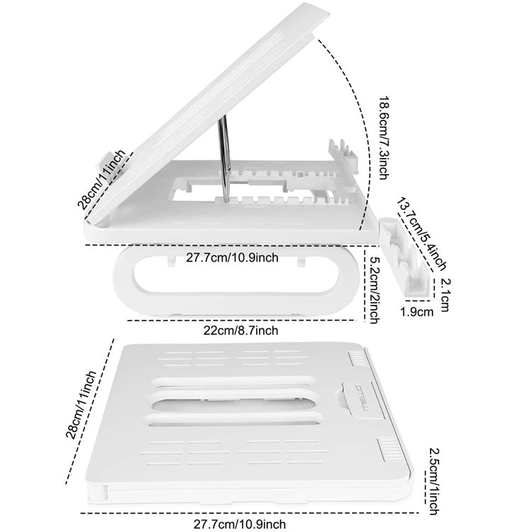 A23 Foldable Notebook Stand With 10-Speed Adjustment Computer Cooling Lifting Stand My Store