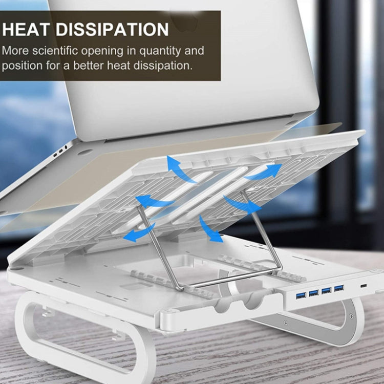 A23 Foldable Notebook Stand With 10-Speed Adjustment Computer Cooling Lifting Stand My Store