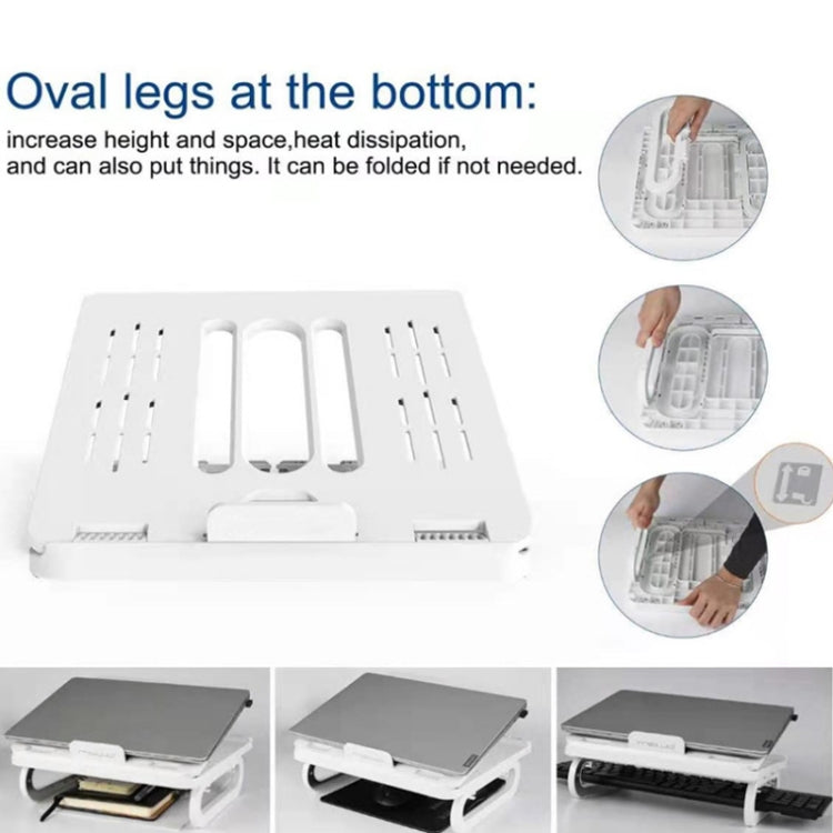 A23 Foldable Notebook Stand With 10-Speed Adjustment Computer Cooling Lifting Stand