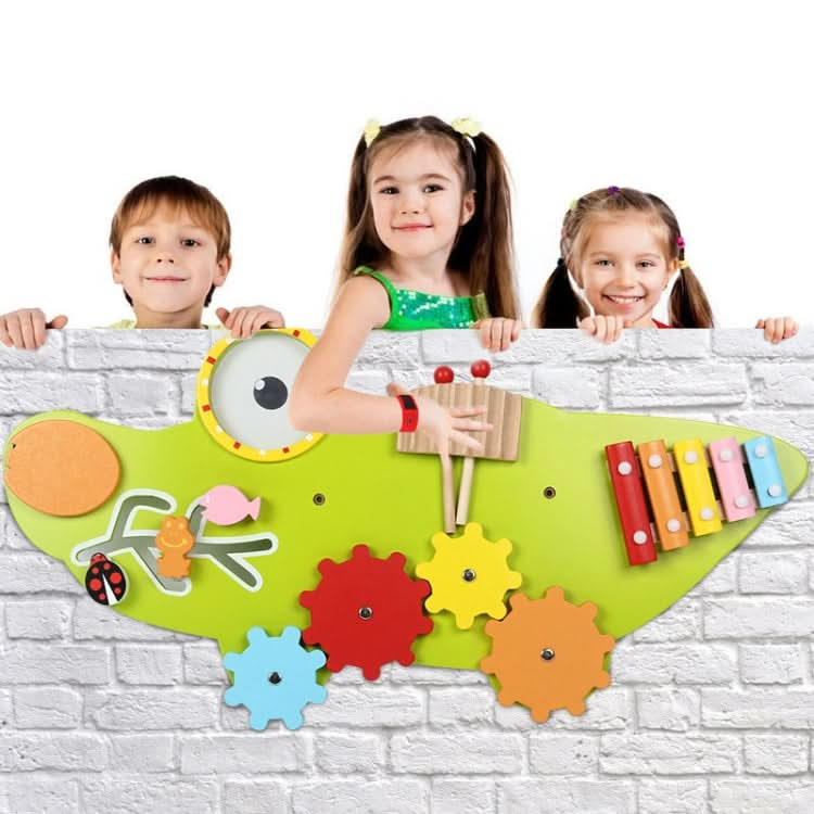 Children Early Education Puzzle Wall Toys Wall Games Montessori Teaching Aids, Style: Reluova