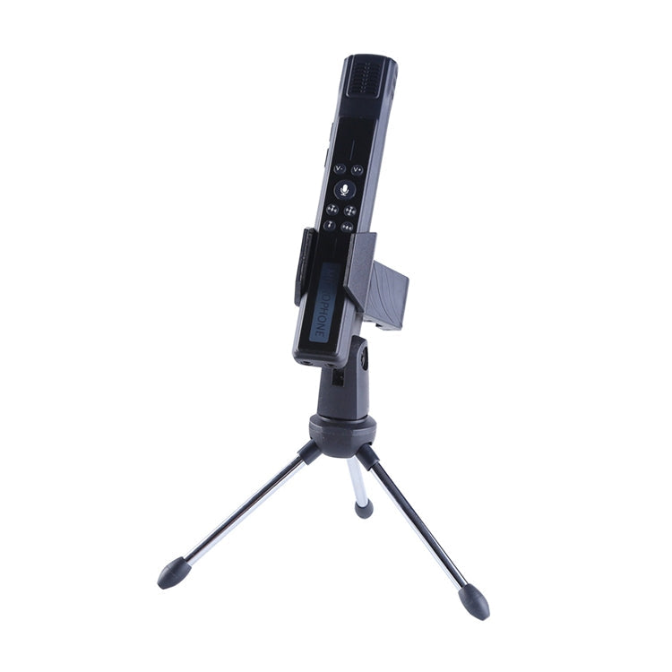 M8 Computer Game Conference Video K Song Desktop USB Microphone Recording Microphone Live Condenser Zinc Alloy Microphone Set, Specification: Reluova