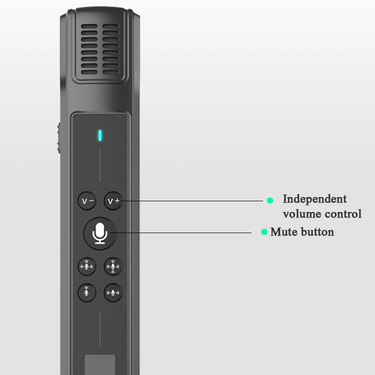 M8 Computer Game Conference Video K Song Desktop USB Microphone Recording Microphone Live Condenser Zinc Alloy Microphone Set, Specification: Reluova