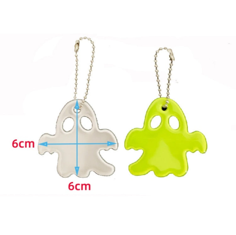 2pcs Ghost Reflective Waterproof Pendant Student Schoolbag Night Riding Reflector Random Colour Delivery My Store