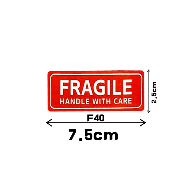 Handle Fragile Warning Stickers Carefully My Store