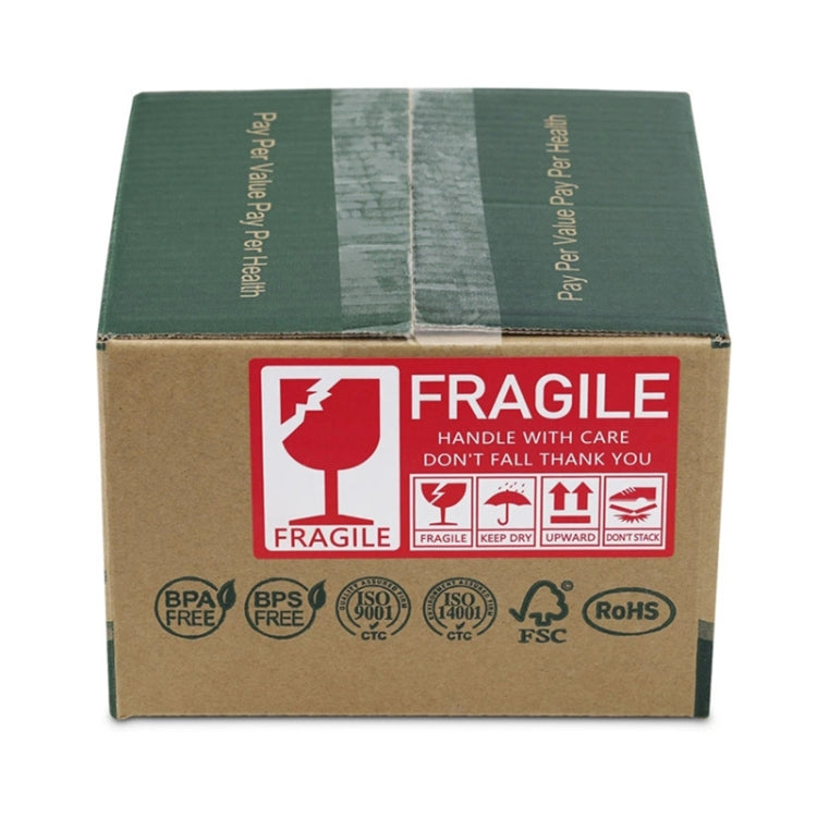 Fragile Goods Label Express Carton Warning Sticker Handle Careful Stickers My Store